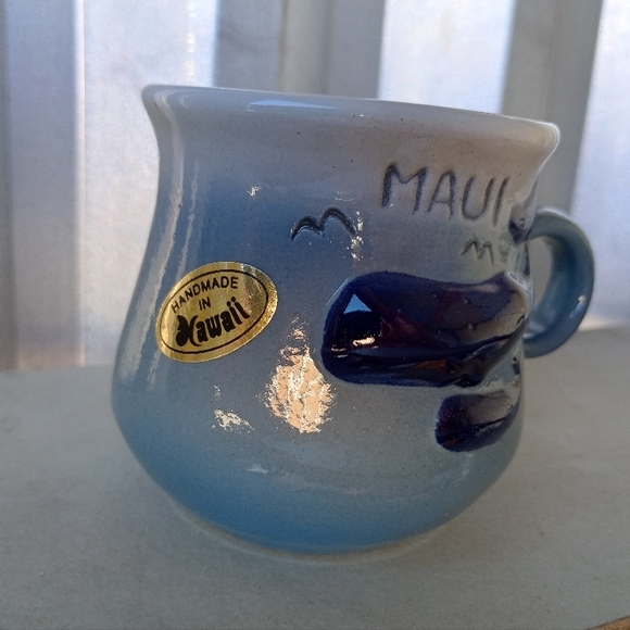 Blue Ceramic Maui Mug - Picture 1 of 5